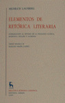 BRHM36. ELEMENTOS DE RETORICA LITERARIA