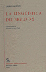 LA LINGUISTICA DEL SIGLO XX