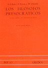 BHF63. LOS FILOSOFOS PRESOCRATICOS (Hª CRITICA CON SEL.TEXTO