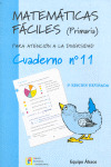 MATEMATICAS FACILES Nº11 PARA ATENCION A LA DIVERSIDAD