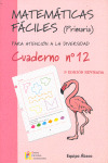 MATEMATICAS FACILES Nº12 PARA ATENCION A LA DIVERSIDAD