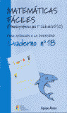 MATEMATICAS FACILES Nº18 PARA ATENCION A LA DIVERSIDAD