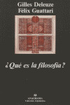 ¿QUE ES LA FILOSOFIA?