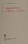 BRHE366. FUNDAMENTOS DE LINGUISTICA PERCEPTIVA