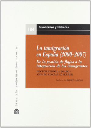 LA INMIGRACIÓN EN ESPAÑA