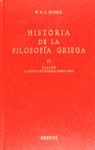 GM25/04. Hª FILOSOFIA GRIEGA (IV). PLATON. EL HOMBRE Y SU DI