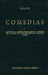 BCG170. COMEDIAS (I). AMFITRION/COMEDIA ASNOS/COMEDIA OLLA/D