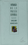 ANTOLOGIA POESIA ESPAÑOLA VOL. I: LIRICA