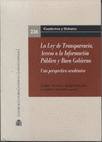 LEY DE TRANSPARENCIA, ACCESO A LA INFORMACIÓN PÚBLICA Y BUEN GOBIERNO