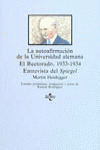 LA AUTOAFIRMACIÓN DE LA UNIVERSIDAD ALEMANA. EL RECTORADO, 1933-1934. ENTREVISTA