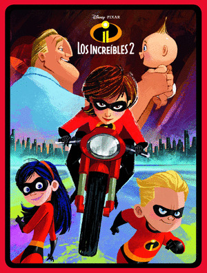 DISNEY - PIXAR: LOS INCREÍBLES 2. CAJA METÁLICA