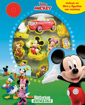 MICKEY Y LOS SUPERPILOTOS. HISTORIAS ANIMADAS. LIBRO Y FIGURITAS CON VENTOSA