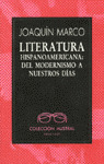 A-017 LITERATURA HISPANOAMERICANA: DEL MODERNISMO A NUESTROS