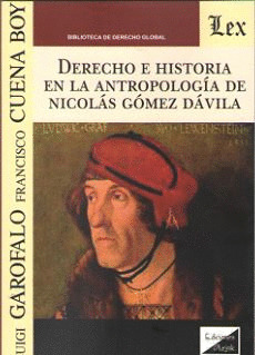 DERECHO E HISTORIA EN LA ANTROPOLOGÍA DE NICOLÁS DÁVILA