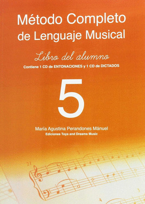 METODO COMPLETO DE LENGUAJE MUSICAL 5 LIBRO DEL ALUMNO