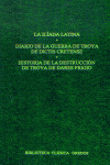 BCG295. LA ILIADA LATINA/DIARIO GUERRA TROYA DICTIS CRETENSE