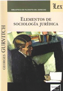 ELEMENTOS DE SOCIOLOGÍA JURÍDICA