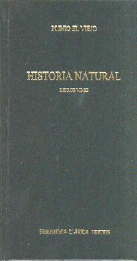 BCG308. HISTORIA NATURAL, VOL.VII AL XI