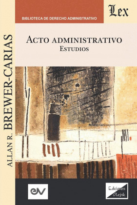 ACTO ADMINISTRATIVO