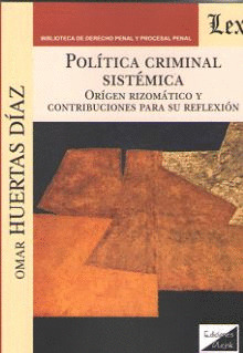 POLÍTICA CRIMINAL SISTÈMICA