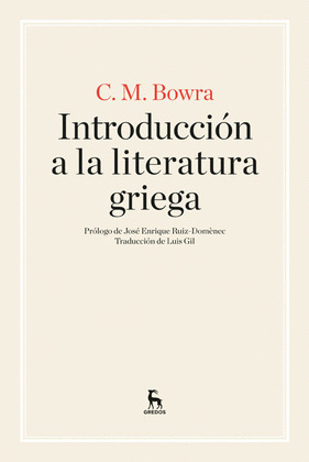 INTRODUCCION A LA LITERATURA GRIEGA