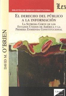 EL DERECHO DEL PÚBLICO A LA INFORMACIÓN