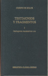 TESTIMONIOS Y FRAGMENTOS II