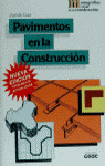 PAVIMENTOS EN LA CONSTRUCCION