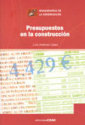 PRESUPUESTOS EN LA CONSTRUCCIO