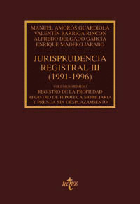JURISPRUDENCIA REGISTRAL III (1991-1996)