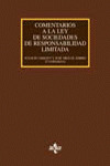 COMENTARIOS A LA LEY DE SOCIEDADES DE RESPONSABILIDAD LIMITADA