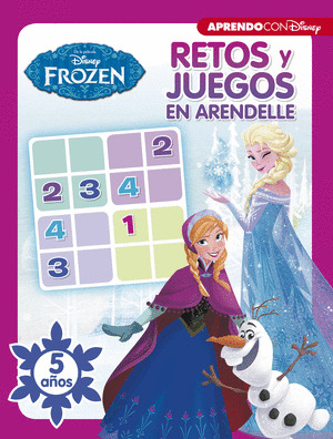 DISNEY FROZEN. RETOS Y JUEGOS EN ARENDELLE. 5 AÑOS