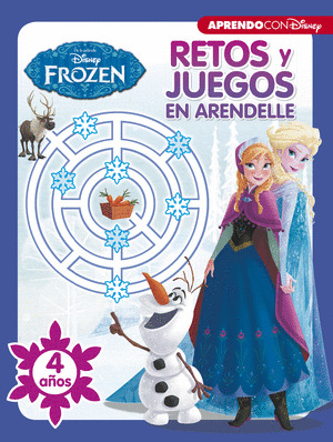 DISNEY FROZEN. RETOS Y JUEGOS EN ARENDELLE. 4 AÑOS