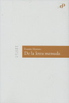 DE LA LETRA MENUDA