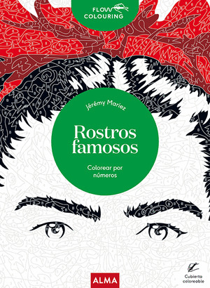ROSTROS FAMOSOS. COLOREAR POR NUMEROS (FLOW COLOURING)