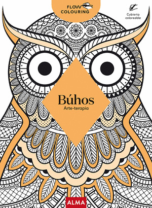 BÚHOS. ARTE-TERAPIA (FLOW COLOURING)