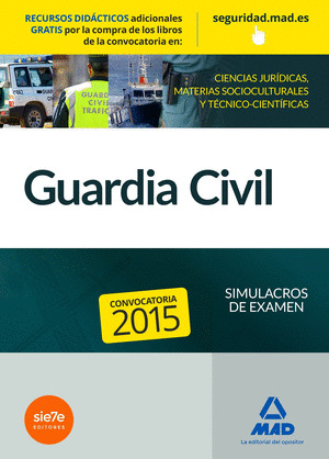 GUARDIA CIVIL. SIMULACROS DE EXAMEN