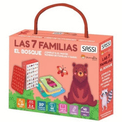JUEGO DE MESA LAS 7 FAMILIAS: EL BOSQUE