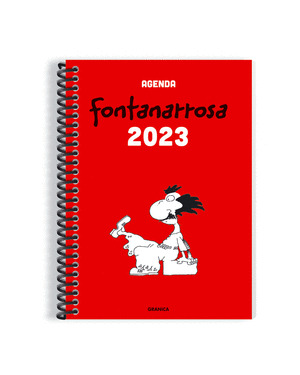 FONTANARROSA 2023, AGENDA ANILLADA ROJA