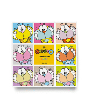 GATURRO 2023, CALENDARIO DE PARED