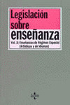 LEGISLACIÓN SOBRE ENSEÑANZA