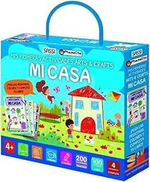 MIS PRIMERAS ACTIVIDADES ARTS & CRAFTS: MI CASA