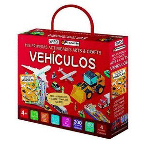 MIS PRIMERAS ACTIVIDADES ARTS & CRAFTS: VEHÍCULOS
