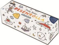 PINTA ROLLO: DESENRROLLA EL ESPACIO (5 METROS PARA COLOREAR Y 4 LÁPICES DE COLORES)