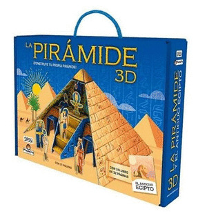 ESTUCHE LA PIRÁMIDE 3D (LIBRO Y PIEZAS)
