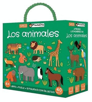 CAJA LOS ANIMALES (LIBRO + PUZLE)