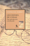 LECCIONES DE COSAS