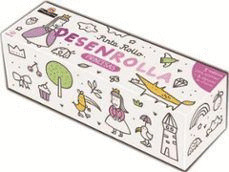 PINTA ROLLO: DESENRROLLA EL CAMPOP(5 METROS PARA COLOREAR Y 4 LÁPICES DE COLORES)