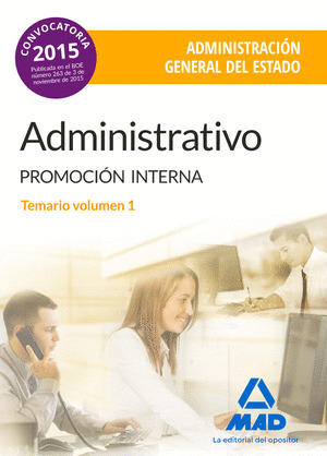ADMINISTRATIVO DE LA ADMINISTRACIÓN GENERAL DEL ESTADO (PROMOCIÓN INTERNA). TEMA