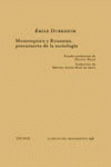 MONTESQUIEU Y ROUSSEAU, PRECURSORES DE LA SOCIOLOGÍA